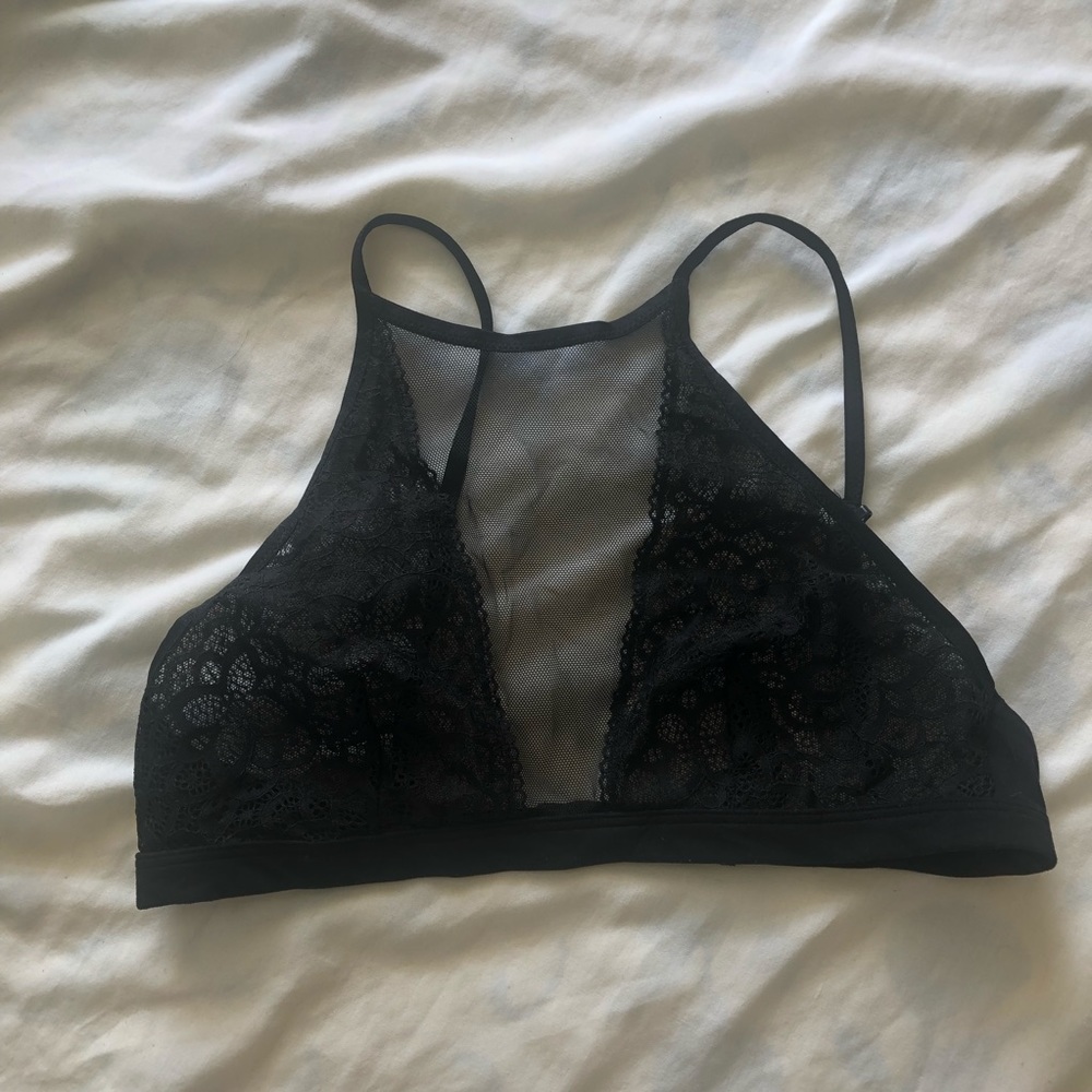 VS sheer lace bralette